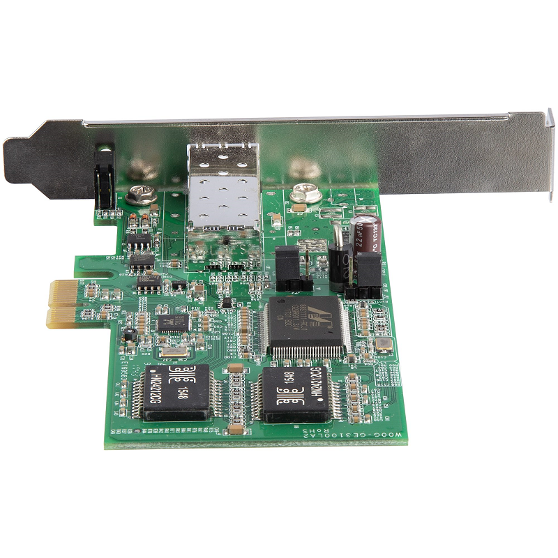 StarTech PEX1000SFP2 PCI Express Gigabit Ethernet Fiber Network Card w/ Open SFP